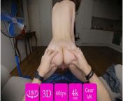 Polyna Perfect Body Teenager Lapdance VR 3D from vr 3d