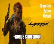 Cyberpunk2077 - Character Editor & Slideshow (Playstation 4) from musical characters transition