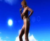 Tina Armstrong - DOA5 - nude posing - 3d boobs from olivier mira armstrong hentai