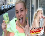 GERMAN SCOUT - TINY GIRL REBECCA BLACK PICKED UP AND FUCKED RAW from publicagent teen czech
