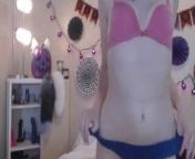 cute girl cums then takes a bath from bd cute girl bathing webcam