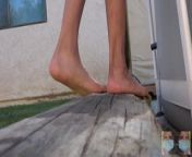 Suck on my feet! Close Up on Viva Athena's Pretty Brown Feet from athiya shetty