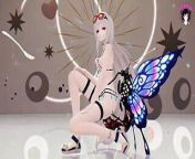 Skadi x Surtr - Sexy Dance + Sex With Insect (3D HENTAI) from insect new sex