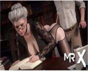 TreasureOfNadia - Library Desk Sex With Mature E2 #100 from desk sex