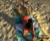 Alexandra Wett – free fuck for beach tourists from free sex beach