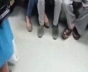 Couple getting physical in Delhi Metro in open 1 from indian metro city
