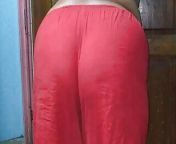Desi Naked Girl red pajama - Hot Indian Girl from desi naked wome