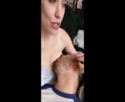 Wife gets double orgasm from breastfeeding her husband from breastfeeding her father starving in prison