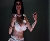 NOT SO LITTLE EGYPT - vintage big boobs belly dancer from boobs belly