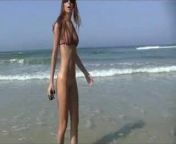 sexy teen nudist at beach from mypornsnap teen nudist