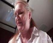 Auntjudys - a Morning Treat From Your 61yo Busty Mature Stepmom Maggie from granny treat