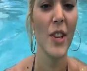 AEW - Tay Conti selfie in a pool from barun sobti nude penis with sanaya iraniil huz