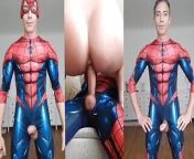 Spiderman comic gay handsfree bareback creampie dexterxxl from comic gay