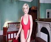 Stefania Ferrario is trying on three swimsuits (extended) from stefania ferrario sex porn