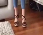 Philine with her walk in High Heels from khilone from sex videoxxxx