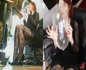 I pop an inflated condom. from k pop sexiest moments compilation from korean pmv watch video