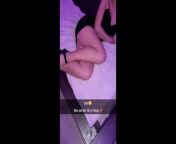 FUCK!? Cheerleader gets fucked hard on her 19th B-Day Snapchat from hot blonde girl has snapchat xxx with old classmate in high school