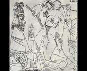 Erotic Drawings of Pablo Picasso from erotic drawings