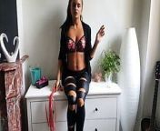 Sarah Lombardi look-alike zeigt Fotze und raucht from lambadi girls outdoor sex viedoes sex