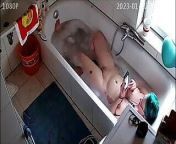 Caught sexting in the tub again from boys caught cumming on cam