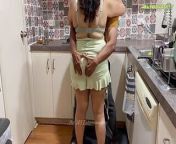 Chili Peppers and Passion: Heating Up the Kitchen with an Indian Couple's Sensual Play from mom son boob pressing video
