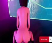 Beauty Chick at Night Club - 3D Animation V481 from 3d animation sexn bbw sex