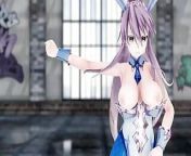 Fate Grand Order Bunny Altria Pendragon Hentai Dance Conqueror Playboy Undress Mmd 3D Purple Hair Color Edit Smixix from dese fate auntey