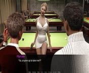 Project Myriam - Hot MILF Gets DP on Billiards Table #1 - 3D game, HD, 60 FPS from futanari handjobs