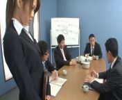 A beautiful naughty secretary is very important to the company's team spirit from japanese boss jav