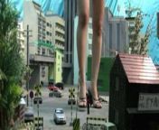 Asian Giantess City 5 from mmd giantess fart on city