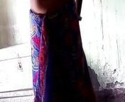 Indian bhabi dress change sari from kasta sari change