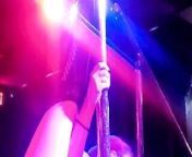 Fully Nude Pole Dance Routine from 套路镜镜