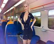 Summer heat: sexy super model in the train ep.1 from xxx sexy super 3d