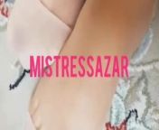 Mistress wearing ankle nylon socks from iranian mistress feet worship