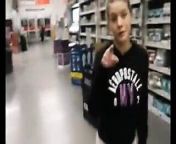 quickly sucked in the store and took the sperm in her m from her m