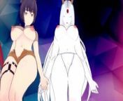 Hot Ninjas Anko, Kushina and Kaguya showing some tasty tits. from hentai anko p