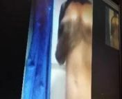 colombian woman bath strip and shave by skype from village woman bath