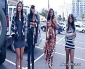 Four amateur black gals go porn casting from muar gal