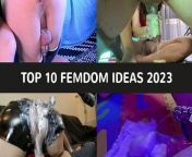 2023 Top 10 Femdom Ideas from 10 caxnxx salo
