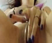 Masturbation closeup young slut with vibrating egg sex toy from egg sex