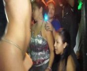 Latian Stripper in Disco club. from disco dancing