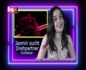 Promo Video fail with teen Jasmin Babe (German language) from cfake german promi