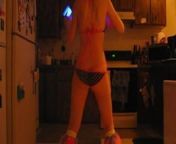 Go-go Dancing in Bikini with Glow Sticks from youtube sex dance