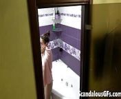 Watch my nude girl shower nice and slow in the bathtub from nude girl vagina show