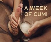 Luxie Pink ruined 3 Cumshots! Handjob with a WEEK’S WORTH of CUM ! from days worth of cum boy