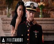 PURE TABOO Lonely Widow Dana Vespoli Wants Stepson To Wear Gone Husband Military Uniform & Fuck Her from sonily