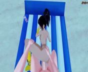POV fucking Kale on the beach - Dragon Ball Super Hentai from kale sex video ian xx
