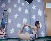 Yoga Workout Beginner Livestream Flashing Nip Slip Venezuelan from aishwarya nip slip in kandukondain kandukondainlion