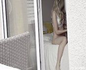 Hot spanish girl was secretly filmed in her hotel room through the window while she was taking some nude photes. from antara mali xxxamana sex photes