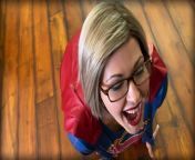 Supergirl Striptease and Facial from anacha